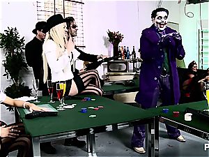 fuck-fest with The Joker and his tramps